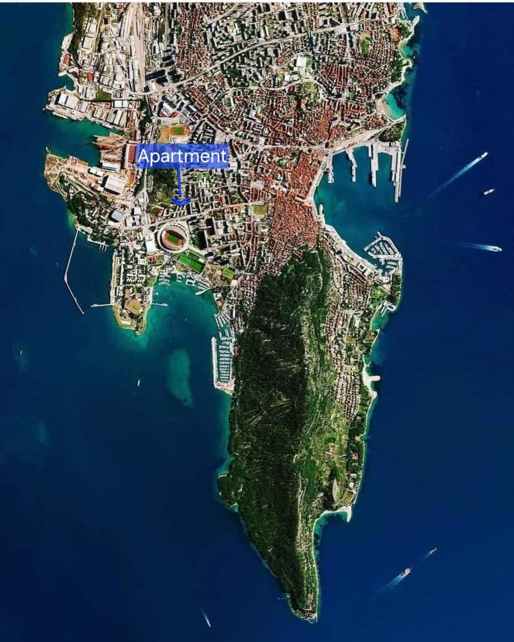 Blue Mile Apartman Split Exterior foto